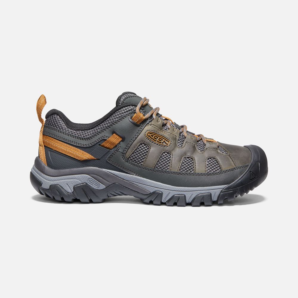 Keen Wandelschoenen Heren Zwart Bruin - Targhee Vent - 48976-ZYKV